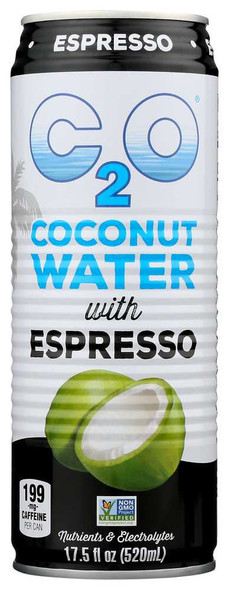 C20: Water Coconut Pure with Espresso, 17.5 oz New