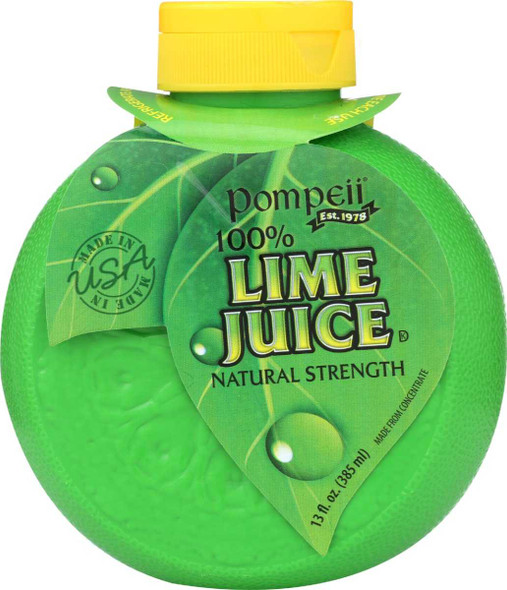 POMPEII: Lime Juice, 13 oz New