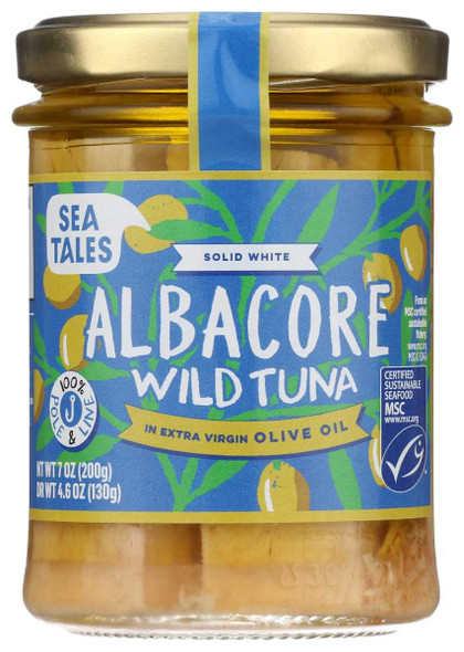 SEA TALES: Tuna Albacore Evoo, 7 oz New