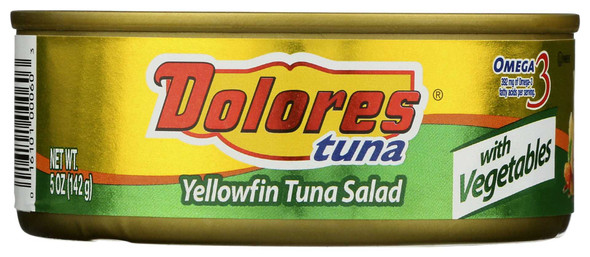 DOLORES: Yellowfin Tuna Salad With Vegetables, 5 oz New