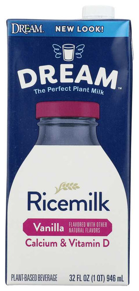 DREAM: Rice Dream Enriched Vanilla Rice Drink, 32 fo New