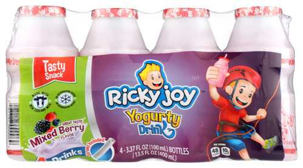 RICKY JOY: Drink Yogurty Mixed Brry, 13.5 FO New