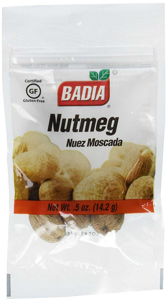 BADIA: Whole Nutmeg, 0.5 oz New