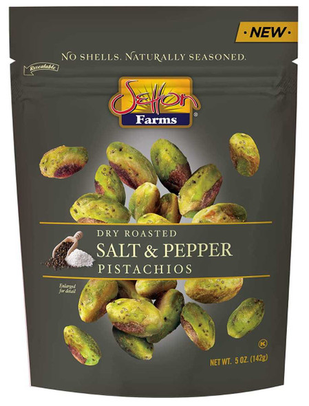 SETTON FARMS: Pistachio Kernels Salt & Pepper, 5 OZ New
