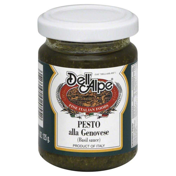 DELL ALPE: Sauce Pesto Genovese, 4.75 oz New