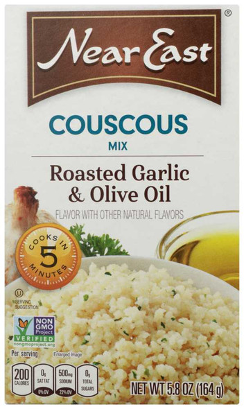 NEAR EAST: Couscous Mix Garlic & Olive Oil, 5.8 oz New