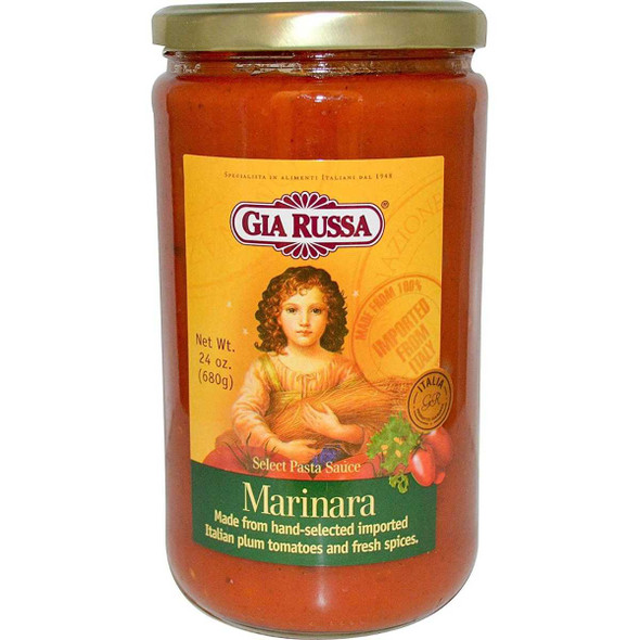 GIA RUSSA: Marinara Pasta Sauce, 24 oz New