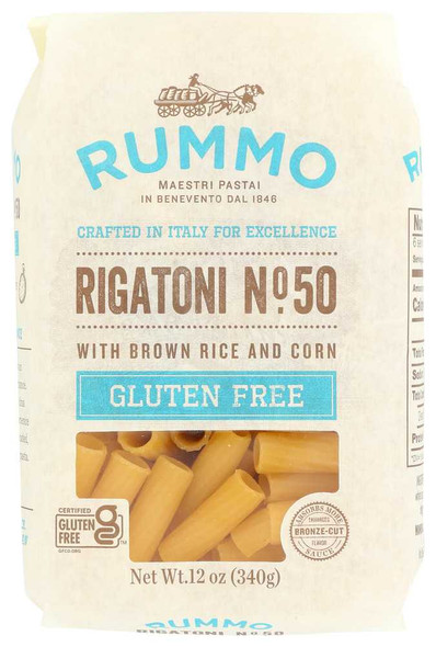 RUMMO: Gluten Free Rigatoni, 12 oz New