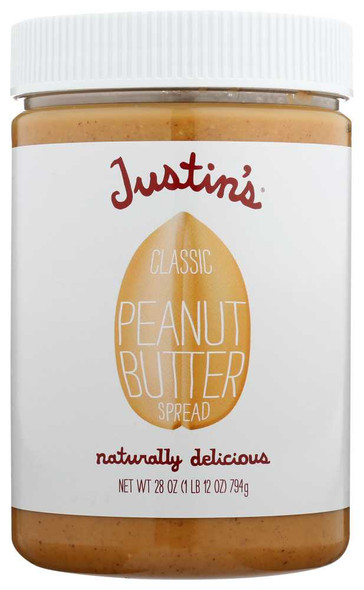 JUSTINS: Classic Peanut Butter, 28 oz New