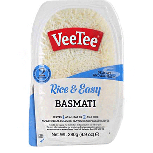 VEETEE: Basmati Rice, 9.9 oz New