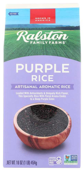 RALSTON FAMILY FARMS: Purple Rice, 16 oz New