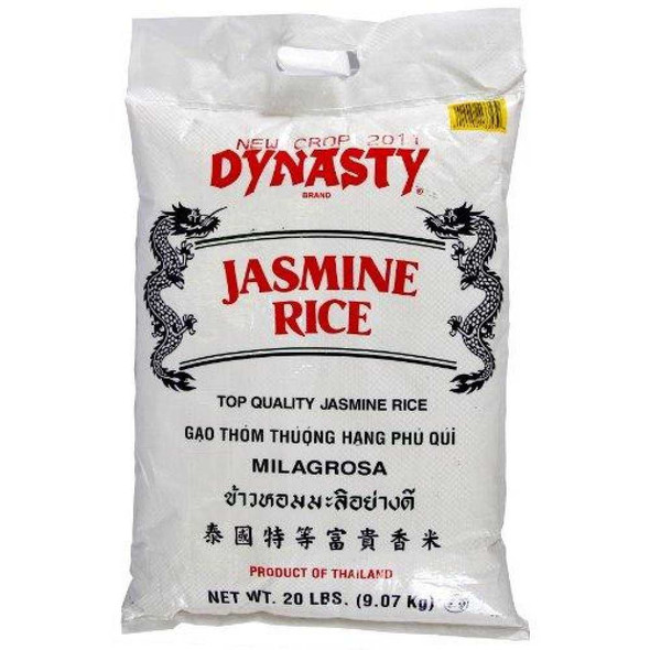 DYNASTY: Jasmine Rice, 20 lb New