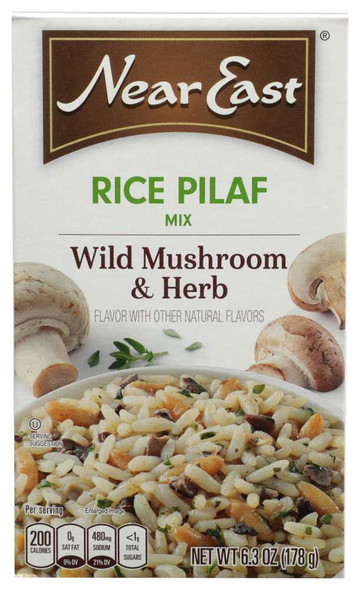 NEAR EAST: Rice Mix Pilaf Wild Mushroom & Herb, 6.3 oz New