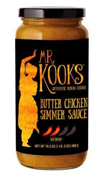 MR KOOK: Butter Chicken Sauce, 16.5 oz New