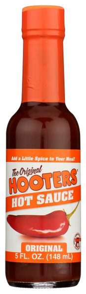 HOOTERS: Original Hot Sauce, 5 oz New