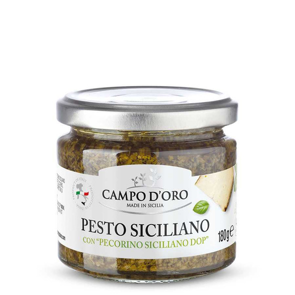 CAMPO DORO: Sicilian Pesto Sauce, 6.35 oz New