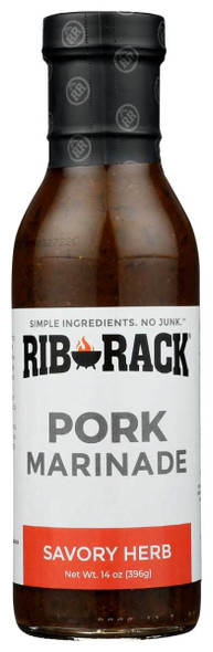RIB BACK: Pork Marinade, 14 Oz New