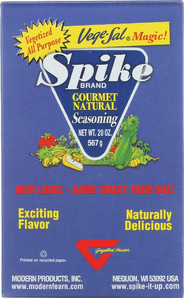 SPIKE: Vege-Sal Magic Gourmet Natural Seasoning, 20 oz New