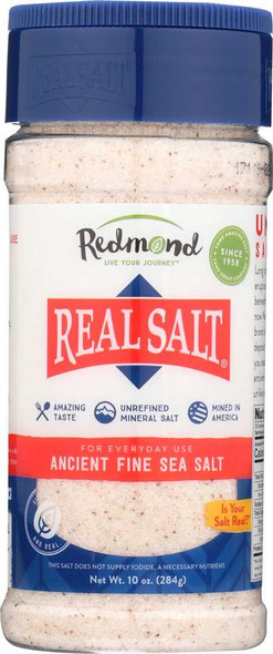 REDMOND: Realsalt Nature's First Sea Salt Fine, 9 oz New