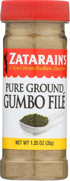 ZATARAINS: Pure Ground Gumbo File, 1.25 oz New
