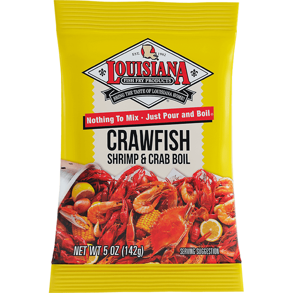 LOUISIANA FISH FRY: Crawfish Shrimp and Crab Boil, 5 oz New