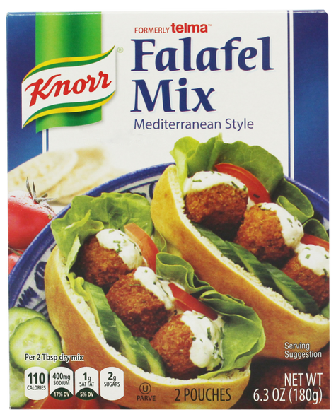 KNORR - KOSHER: Knorr Falafel Mix, 6.34 oz New