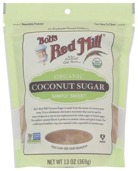 BOBS RED MILL: Organic Coconut Sugar, 13 oz New