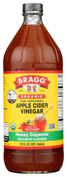 BRAGG: Organic Apple Cider Vinegar Miracle Cleanse Concentrate, 32 fo New