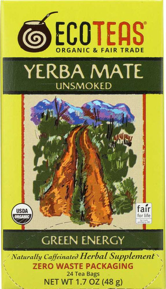 ECO TEA: Tea Yerba Mate, 24 bg New