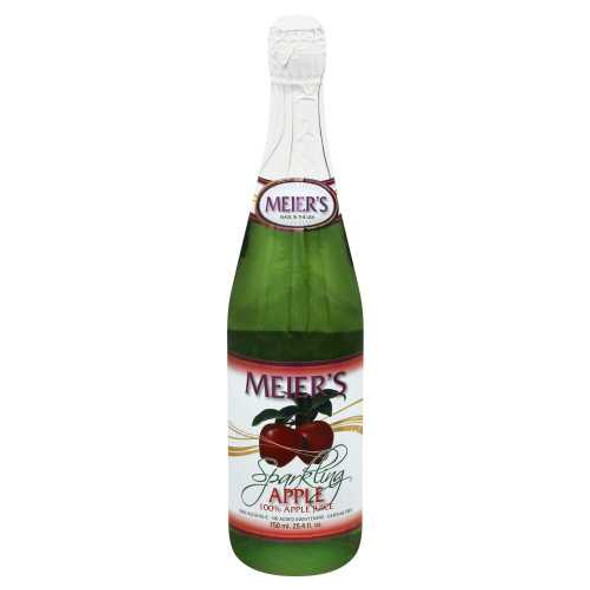 MEIERS: Juice Sprkl Apple, 25.4 FO New