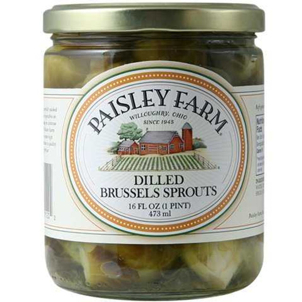 PAISLEY FARM: Dilled Brussels Sprouts, 16 oz New