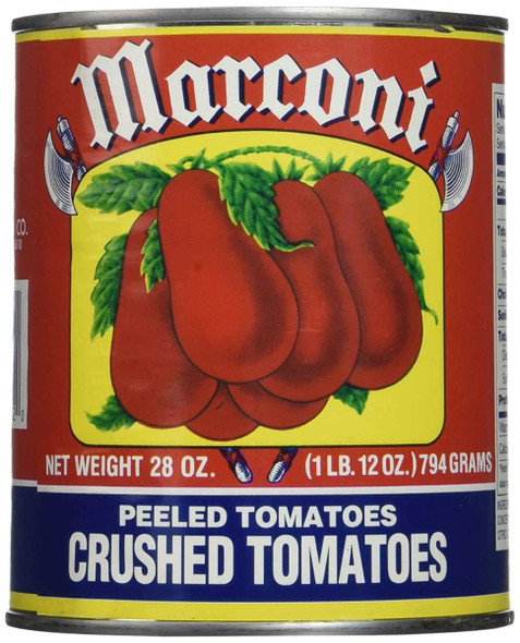 MARCONI: Tomato Crushed Plum, 28 OZ New