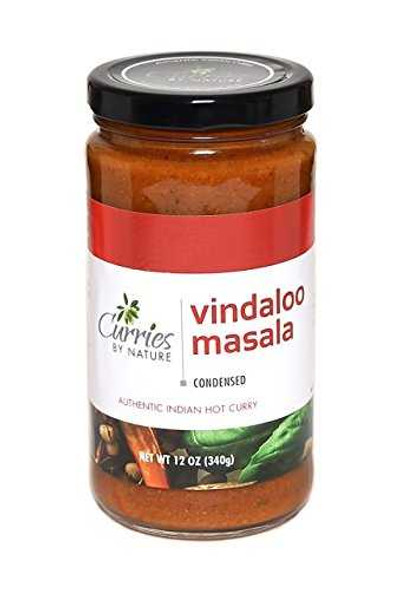 CURRIES BY NATURE: Vindaloo Masala Curry Sauce, 12 oz New