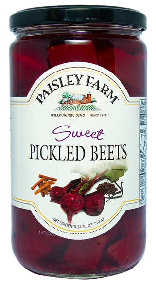PAISLEY FARM: Sweet Pickled Beets, 24 oz New