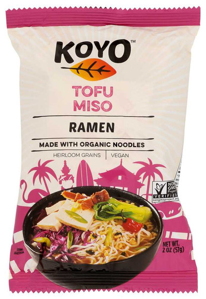 KOYO: Tofu Miso Ramen, 2 oz New