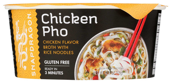 SNAPDRAGON: Soup Bowl Chicken Pho, 2.1 OZ New