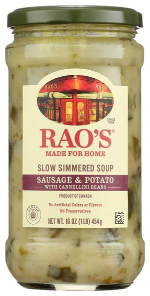 RAOS: Sausage & Potato Soup, 16 oz New