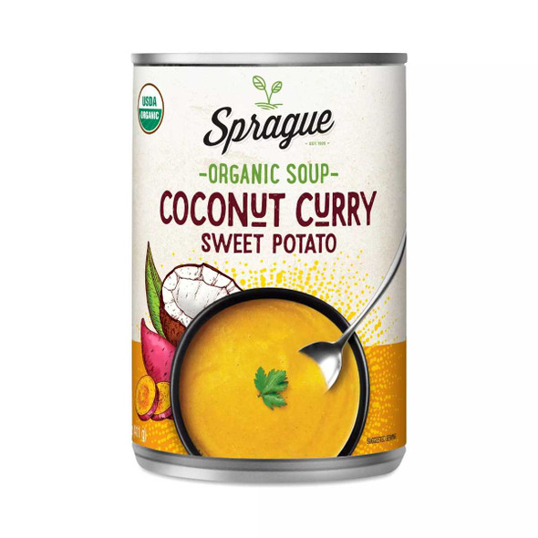SPRAGUE: Soup Coconut Curry Sweet Potato, 14.5 oz New