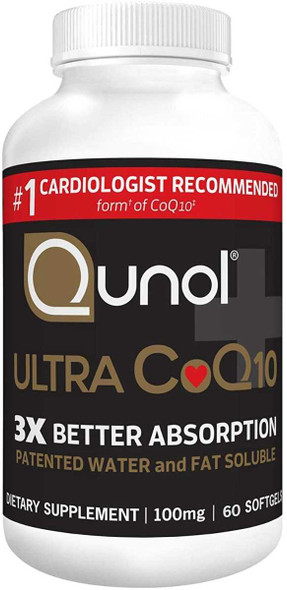 QUNOL: Ultra Coq10, 60 sg New