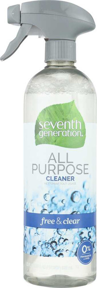 SEVENTH GENERATION: All Purpose Cleaner Free and Clear, 23 oz New
