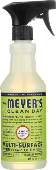 MRS MEYERS CLEAN DAY: Lemon Verbena Multi-Surface Everyday Cleaner, 16 oz New