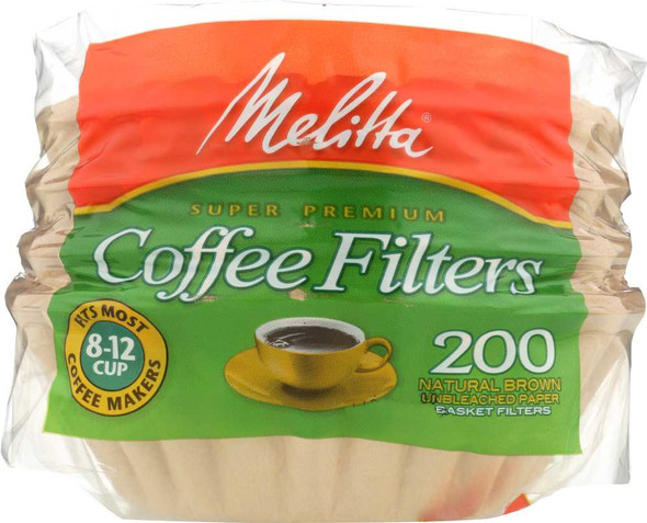 MELITTA: Coffee Filters Basket, 200 pc New