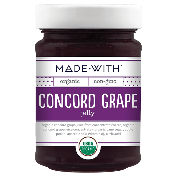 MADE WITH: Jelly Grape Org, 11 oz New