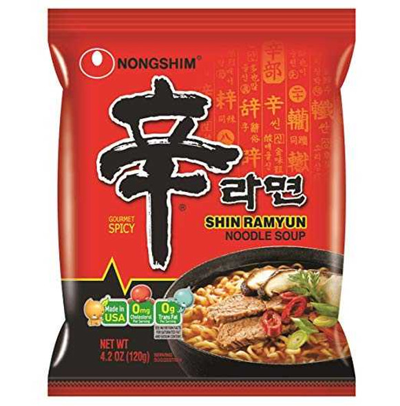 NONG SHIM: Noodle Instant Shin Ramyun, 4.2 oz New