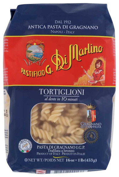 DI MARTINO: Pasta Tortiglioni, 1 lb New