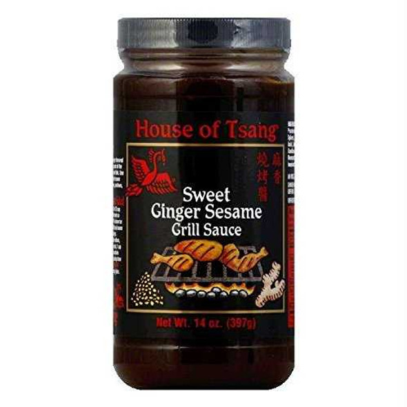 HOUSE OF TSANG: Sauce Grill Sweet Ginger, 14, oz New