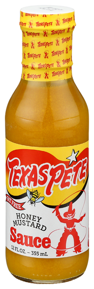 TEXAS PETE: Honey Mustart Sauce, 12 oz New