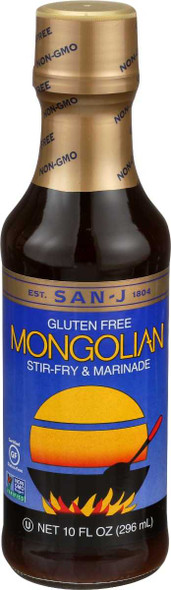 SAN J: Mongolian Sauce, 10 oz New