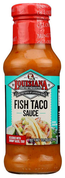LOUISIANA FISH FRY: Fish Taco Sauce, 10.5 oz New
