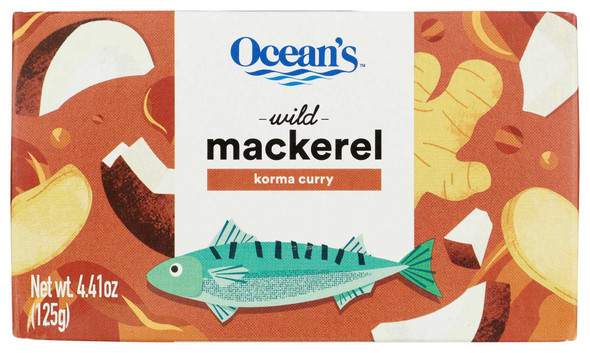 OCEAN'S: Mackerel Fillets, 4.41 oz New